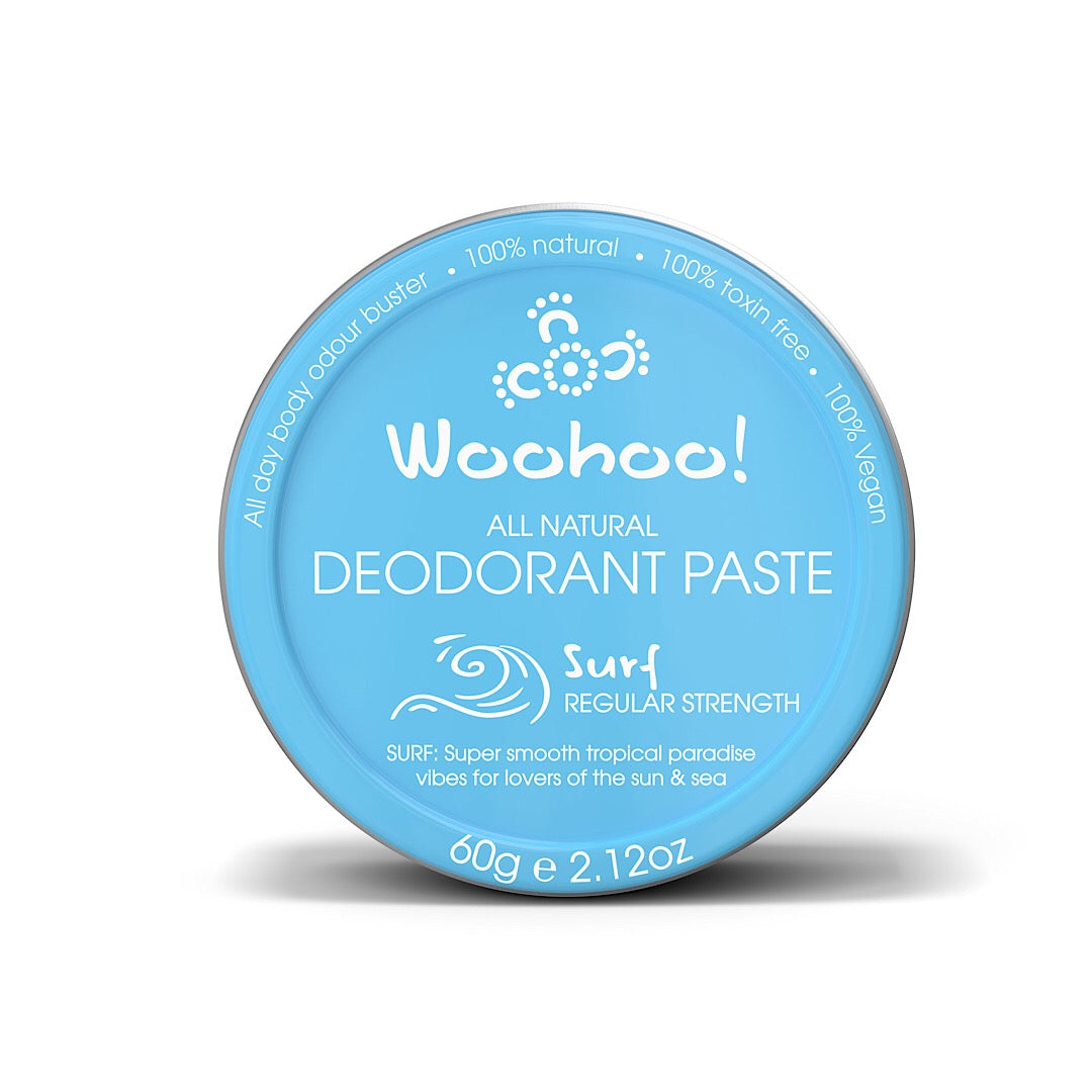 Woohoo All Natural Deodorant Paste (Surf) 60g
