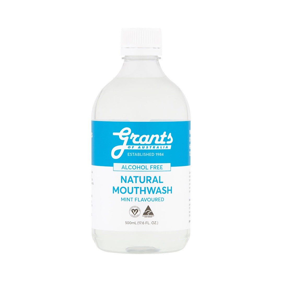 Grants Mint Flavoured Natural Mouthwash 500ml