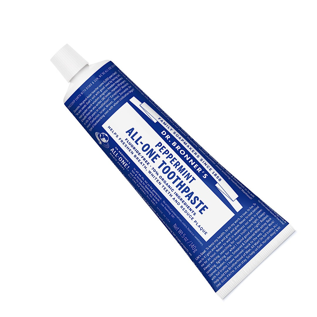 Dr. Bronner's Peppermint Toothpaste 140g